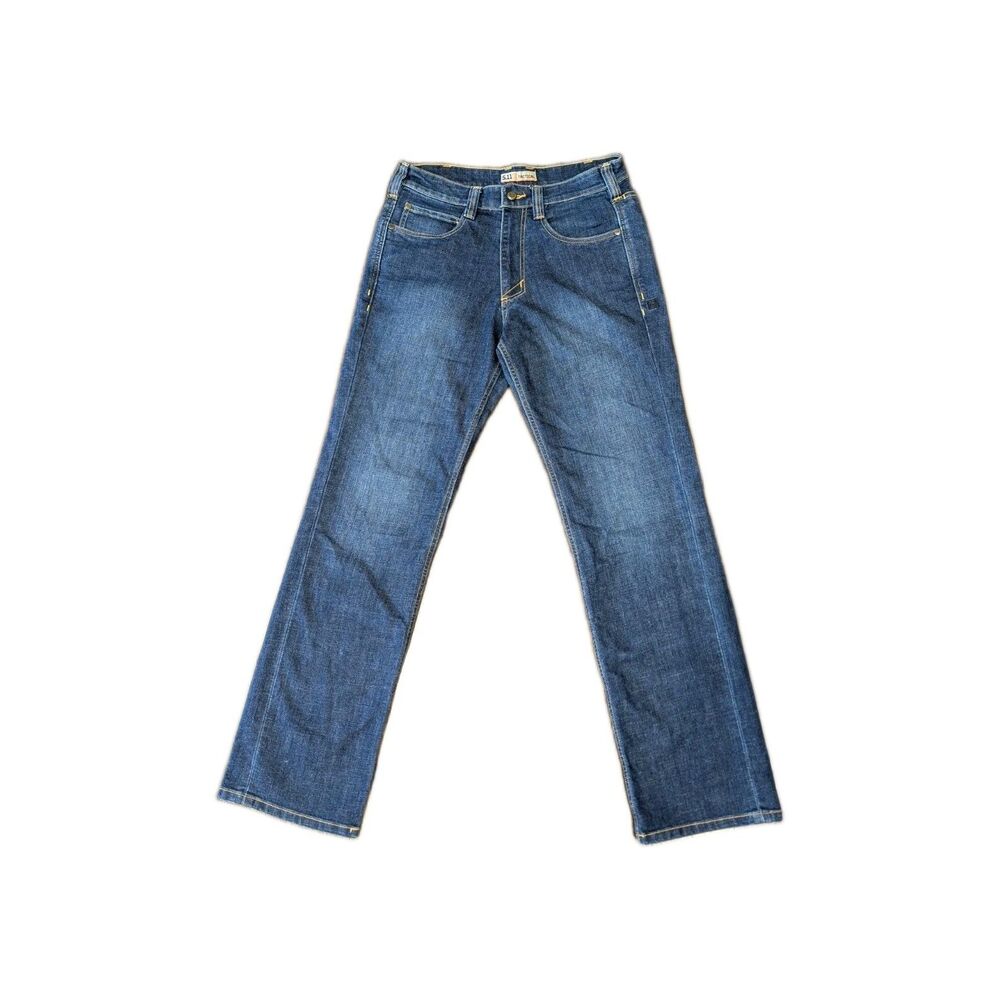 5.11 Tactical Jeans Mens 30x32 Blue Dark Wash Straight Leg Cowboy Western EUC